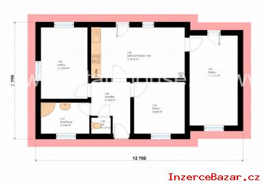 Vstavba bungalovu Skippy XL, 70m2, 4+kk