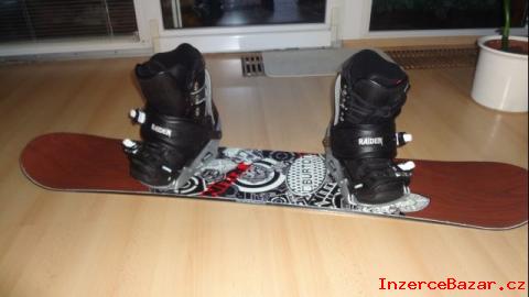 Snowboard NITRO 132 cm + vzn