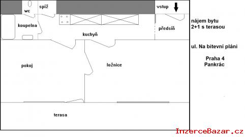 Njem nezaz.  2+1/T Praha 4 Pankrc