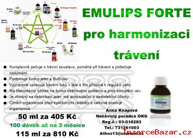 EMULIPS FORTE pro harmonizaci trven