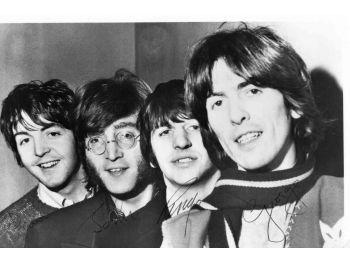 THE BEATLES autogram vech len