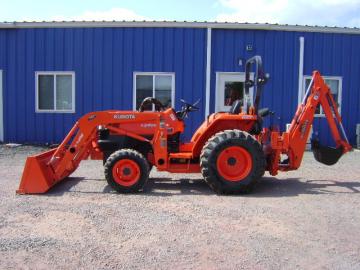 2007 Kubota L3400 traktorbagr